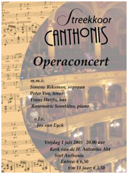 Operaconcert 2005 Canthonis